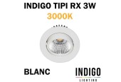 SPOT LED ORIENTABLE 3W INDIGO TIPI RX