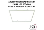 CADRE ENCASTRE pour Dalle LED 600x600