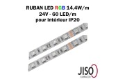 RUBAN LED RGB 24V 15W/m IP20 (intérieur) RUBAN LED RGB 24V 15W/m IP20 (intérieur)