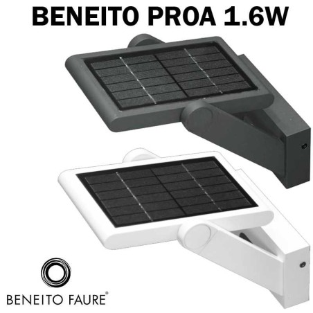 Applique SOLAIRE BENEITO PROA 1.6W avec détecteur