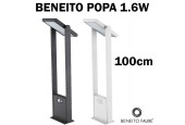 Borne SOLAIRE BENEITO POPA 100cm 1.6W avec détecteur