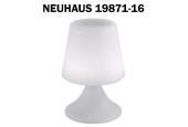 Lampe de table LED rechargeable 2.5W, haut-parleur 5W IP44