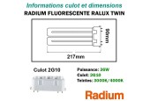 AMPOULE SYLVANIA LYNX-F 36W 2G10