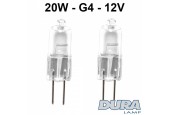 Ampoule 20W G4 - Lampe capsule halogène 12V Ampoule 20W G4 - Lampe capsule halogène 12V