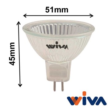 Ampoule 35W GU5.3 12V 36° Ø50mm