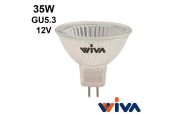 Ampoule 35W GU5.3 12V 36° Ø50mm