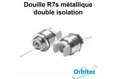 Douille R7s métallique double isolation Douille R7s métallique double isolation