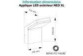 Applique LED NEO 18W 230V Applique LED NEO 18W 230V