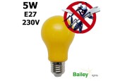 Ampoule Anti-insecte LED 5W E27 230V
