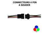 Kit connecteurs male/femelle 4PIN à souder