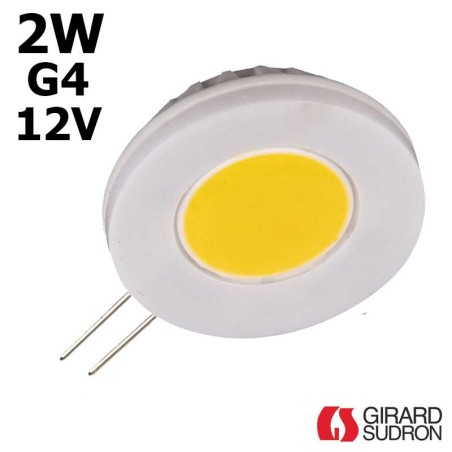 AMPOULE LED PLATE G4 12V GIRARD SUDRON 2W