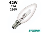 Ampoule Flamme Lisse 42W E14 230V Ampoule Flamme Lisse 42W E14 230V