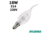 Ampoule Flamme Coup de vent 18W E14 230V Ampoule Flamme Coup de vent 18W E14 230V