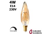 FLAMME LED Torche 4W E14 230V GIRARD SUDRON