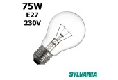 Ampoule standard claire 75W E27 230V Ampoule standard claire 75W E27 230V