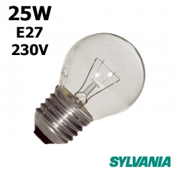 Ampoule sphérique 25W E27 230V