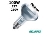Ampoule réflecteur Ø80mm 100W E27 230V