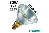 Ampoule PAR38 Ø125mm 80W E27 240V