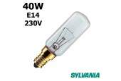Ampoule tubulaire claire 40W E14 230V