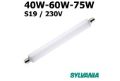 Tube linolite 40W-60W-75W S19 230V