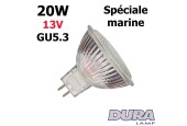 Ampoule 20W 13V GU5.3 (spéciale bateau)