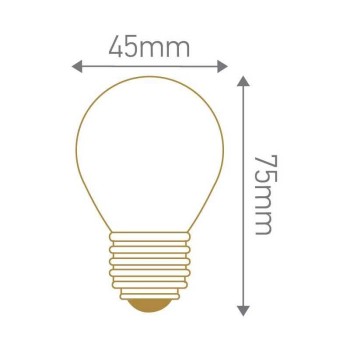 Ampoule sphérique LED 4W E27 230V GIRARD SUDRON