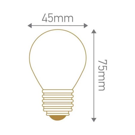 Ampoule sphérique LED 4W E27 230V GIRARD SUDRON