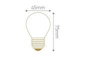 Ampoule sphérique LED 4W E27 230V GIRARD SUDRON Ampoule sphérique LED 4W E27 230V GIRARD SUDRON