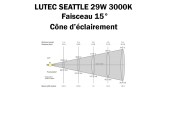 Spot encastré de sol 29W - LUTEC SEATTLE