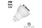 Ampoule MR11 4W GU4 12V - BENEITO TUTTO Ø35mm