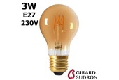 STANDARD "3 LOOPS" A60 3W E27 230V GIRARD SUDRON