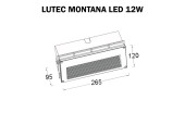 ENCASTRE MURAL LED - LUTEC MONTANA ENCASTRE MURAL LED - LUTEC MONTANA