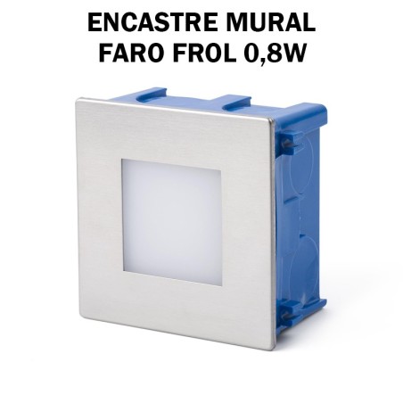 ENCASTRE MURAL CARRE LED - FARO FROL