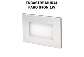 ENCASTRE MURAL RECTANGULAIRE LED - FARO GRON ENCASTRE MURAL RECTANGULAIRE LED - FARO GRON