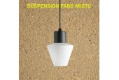 SUSPENSION FARO MISTU - Douille E27