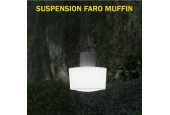 SUSPENSION FARO MUFFIN - Douille E27