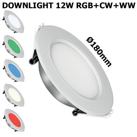 DOWNLIGHT CONNECTÉ 12W RGB+CCT - IP20