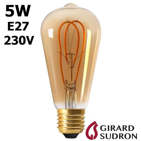 EDISON "LOOPS" 5W E27 230V GIRARD SUDRON