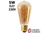 EDISON "TWISTED" 5W E27 230V GIRARD SUDRON