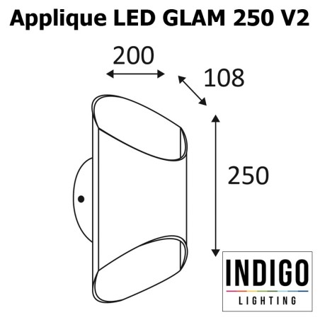 Applique INDIGO GLAM 250