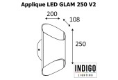 Applique INDIGO GLAM 250