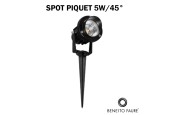 Spot piquet 5W 230V 45° BENEITO FADE