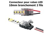 CONNECTEUR RUBAN LED Largeur 10mm
