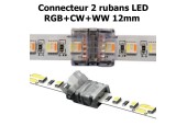 CONNECTEUR JONCTION RUBANS LED RGB-CW-WW CONNECTEUR JONCTION RUBANS LED RGB-CW-WW