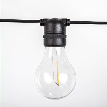 Guirlande 8m - 10 ampoules LED