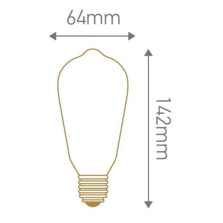 EDISON Filament LED 4W E27 230V GIRARD SUDRON