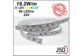 RUBAN LED 19.2W RGB + BLANC WW ET CW