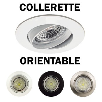 COLLERETTE ORIENTABLE POUR AMPOULE Ø50mm