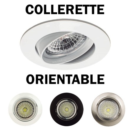 COLLERETTE ORIENTABLE POUR AMPOULE Ø50mm