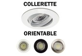 COLLERETTE ORIENTABLE POUR AMPOULE Ø50mm